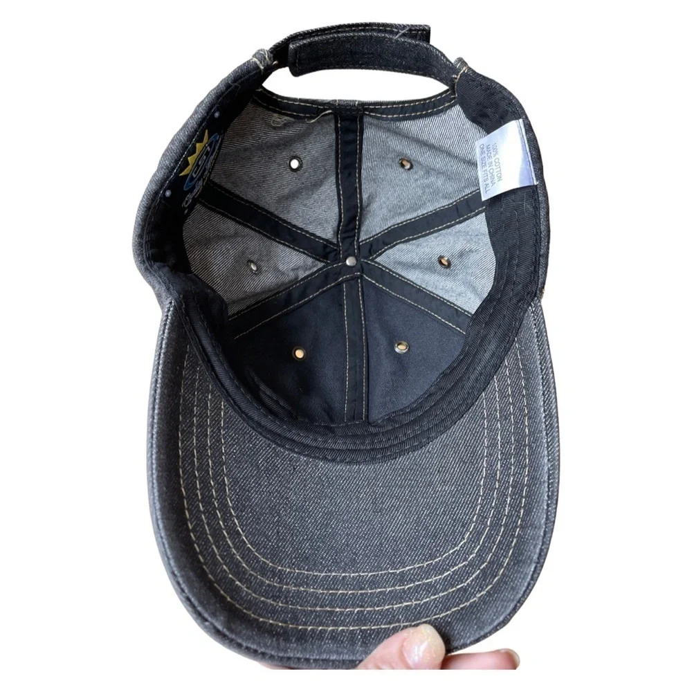 CSI Quality Headwear Black Denim Hat